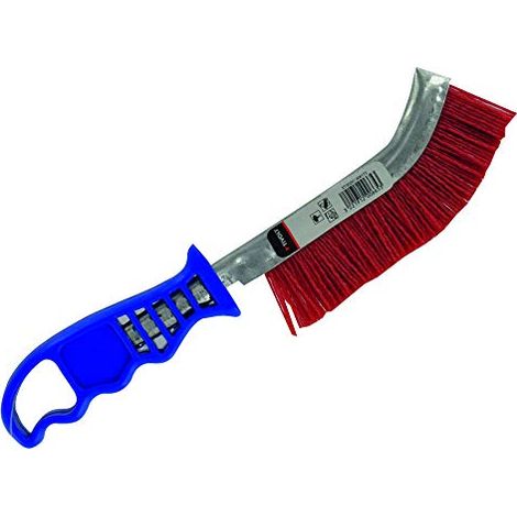 TIVOLY XT20251006173 - Spazzola a mano ergonomica, convessa, filo di nylon abrasivo (1/3)
