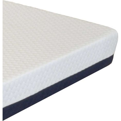 Matelas pour lit simple Comfort 90x190x15cm - mousse froide (1/4)