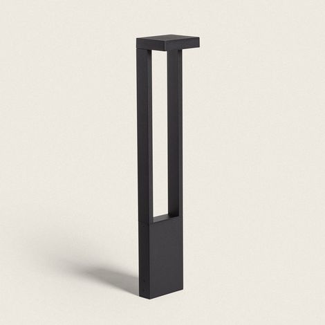 Lampioncino per Esterni LED 65cm 10W Alluminio Droxe Nero Nero