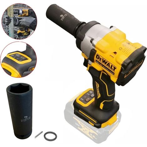 Dewalt 18v XR DCF921N Brushless 1/2"" Scaffolders Torque Wrench + 2 X 21mm Socket (1/5)