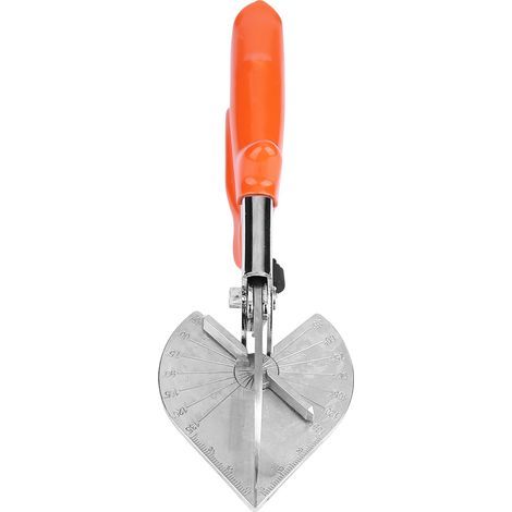 Multifunktionsschere mit verstellbarem Winkel zum Schneiden von Kabeln und Leitungen (orangefarbener Griff) (1/5)