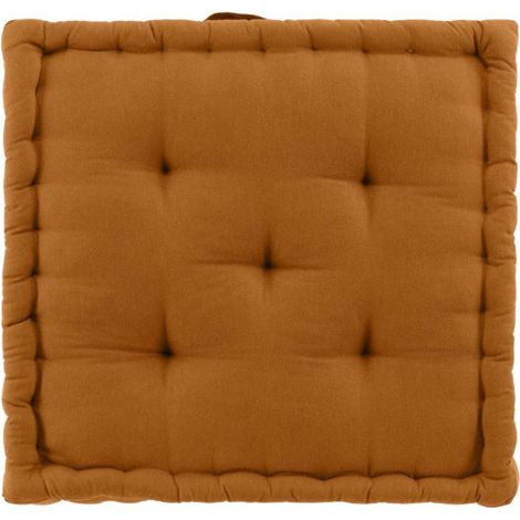Coussin de Sol "Twily" 50x50cm Camel (1/4)