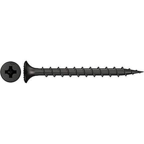 Fischer 1.000x  vite  rapida  3,9x35  testa  a  trombetta  fosfatata  filettatura  grossa  impronta  a  croce  PH  -  665049 (1/3)