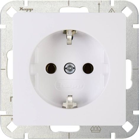 Kopp 1 parte Frutto Presa schuko HK05 Bianco artico 923502002 1 pz. (1/2)