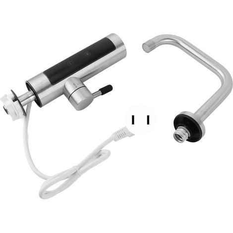 Robinet chauffant électrique à thermostat à conversion de fréquence intelligente, double usage pour cuisine et salle de bain, prise américaine 110V (1/5)