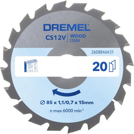 Dremel CS500 85mm 2608846431 Lama circolare 1 pz. (1/5)
