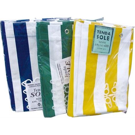 TENDA DA SOLE in cotone Telato 290X290 cm Colore PANNA