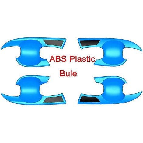 Türgriffabdeckung aus ABS/Stahl, Handlauf-Armlehnenverkleidung, Außenzubehör für Toyota Corolla Cross XG10 2022 2023 2024+--ABS-Kunststoff 8
