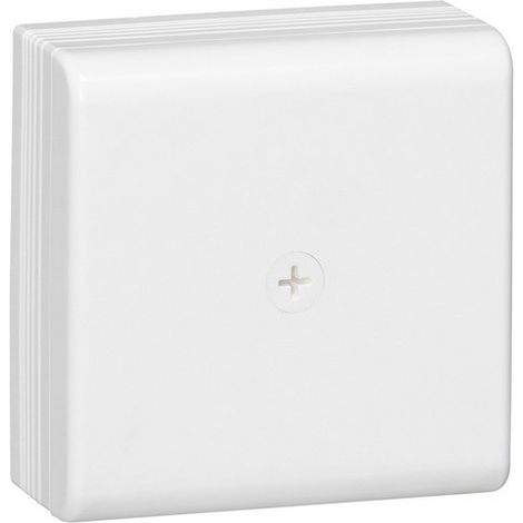 LEGRAND 030336 Caja cuadrada de derivación de superficie “DLPlus” para moldura 150x150x65mm fabricada en plástico color blanco
