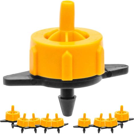 Gocciolatori autoregolanti per irrigazione 2 l/h – Confezione da 100 per sistemi di microgoccia a pressione costante, per uso agricolo e da giardino.