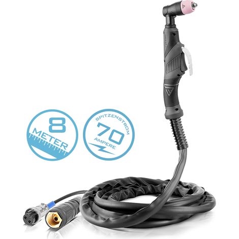 STAHLWERK Torche de découpe plasma AG-60 / SG-55 Ensemble de flexibles 8 mètres