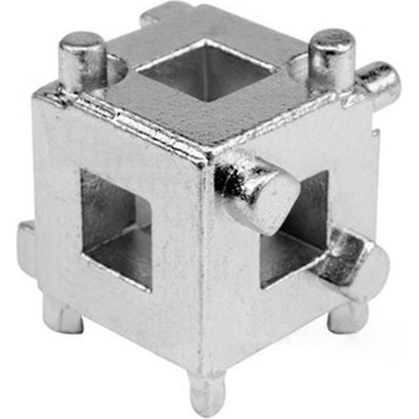 Outil de rembobinage de piston d'étrier de frein à disque/cube de rembobinage 3/8 Sq Dr