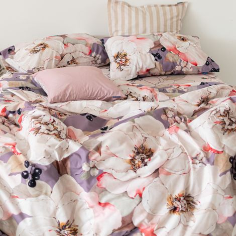 White peonies Funda nórdica 240x220 cm (Cama 150/160) (1/5)