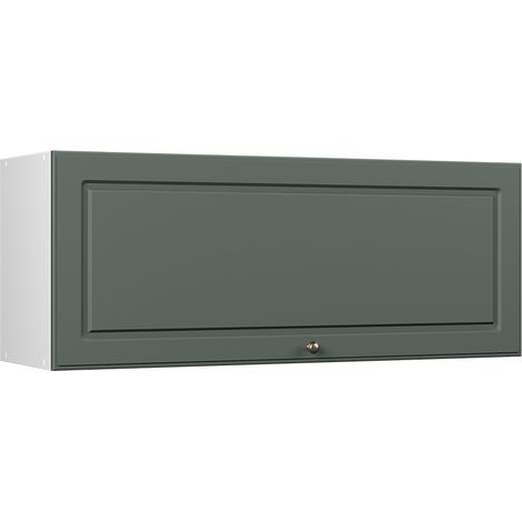 Hängeschrank Fame-Line, Grün-Gold Landhaus/Weiß, 100 cm, Vicco (1/5)