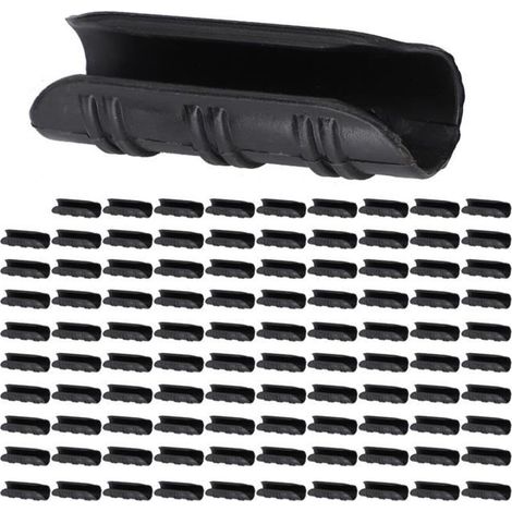 100pcs Clips de Fixation pour Film de Serre, Connecteur de Tuyau Ă Cadre de Serre (1/4)