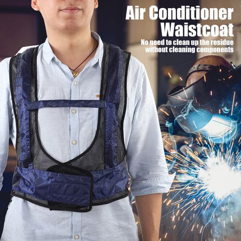 Gilet de soudage d'acier refroidi par air comprimé, climatiseur à tube vortex, gilet