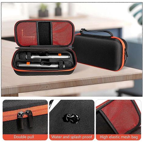 Support de microphone de voyage pour microphones sans fil, support de microphone pour sac (1/4)