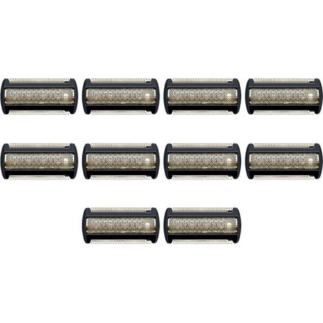 Testine di ricambio per rasoio/rifinitore per il corpo, 10 pezzi, compatibili con i modelli BG2024, BG2036, BG3015, TT2000, TT2021 (1/4)