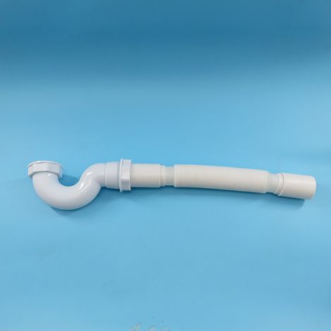 Plastic retractable drain hose for washbasins, odor-proof bathtubs, kitchen and balcony drains, and domestic/hotel drainage systems. (1/3)