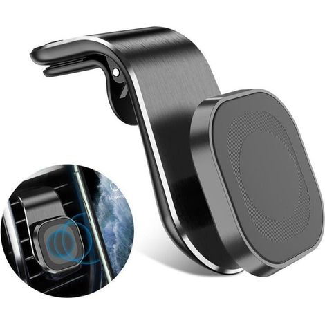 Support Téléphone Voiture, Porte Telephone Voiture Antichoc et antidérapant Porte Téléphone Voiture réglable Rotation 360° pièces Automobiles (1/5)