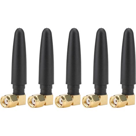 5 pièces antenne WIFI interne 2.4 GHz SMA 3 dBi filetage femelle (connecteur L SMA) (1/5)