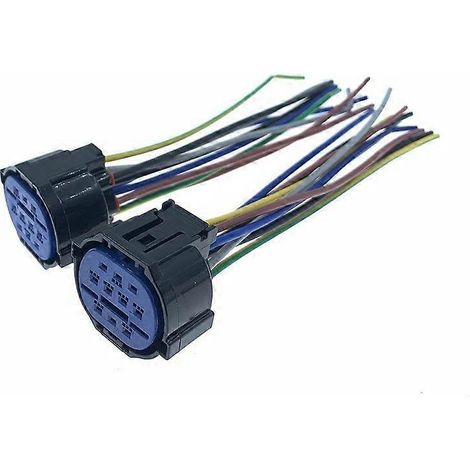 Compatible avec les connecteurs domestiques 481-10021/406-10021, compatible avec les prises de phares automobiles DJ7102-1.5-11/21, 1 paquet. (1/5)