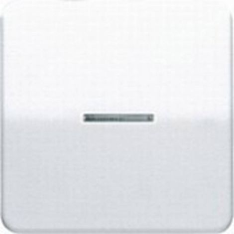 Jung Tasto basculante 1 scomparto, con conduttore di luce, duroplastico, Serie CD, bianco alpino CD 590 KO5 WW (1/2)