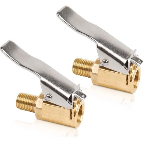 Zwei 8-mm-Ventilschaftverbinder für Kraftfahrzeuge, Ventiladapter für Kraftfahrzeuge, Druckluft-Reifenfüller, Ventilverbinder für Kraftfahrzeuge zur Herstellung von Reifenventilen. (1/5)