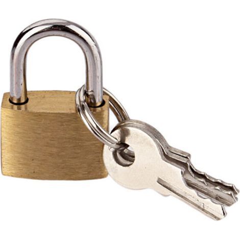 Lot de 2 Cadenas Petits Cadenas avec Clés, Cadenas de Valise, Cad (1/5)