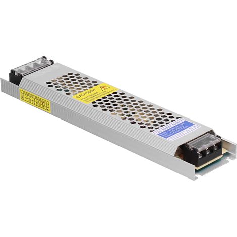 Alimentation à découpage régulée 150 W pour barre lumineuse LED ultra-mince, transformateur électronique WCB-24V-150W (1/5)