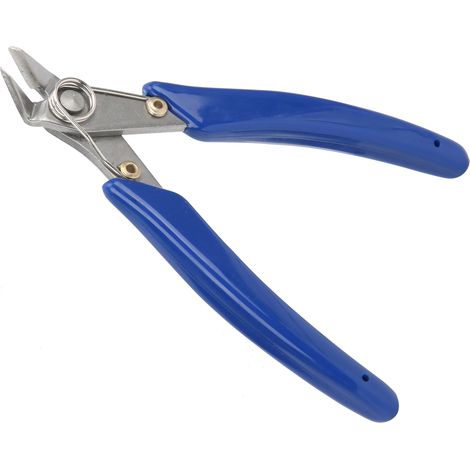 Pince coupante diagonale électronique portable pour la coupe de fils électriques en acier inoxydable (1/5)