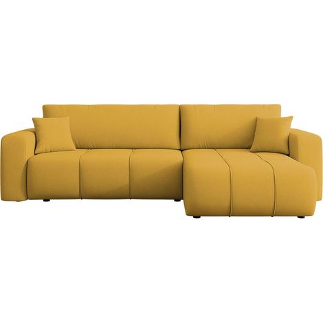 Sofá rinconero Comfivo Laurus I, Velo 626, Función de descanso, Almacenaje, 274x145x82cm, 0 (1/5)