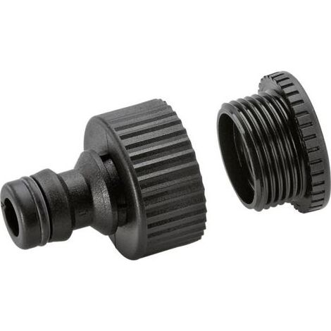 Turbodüse für Hochdruckreiniger, Rotationsdüse mit 7 Düsen, 1/4"-Schnellanschluss, 4000 Psi, Schwarz, (406689), Düsenset für Hochdruckreiniger, Hochdruck-Rotationsdüse (1/4)