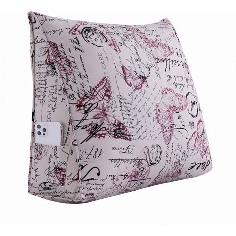 Oreiller de soutien à motif papillon (1/5)