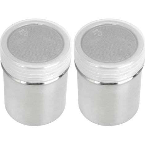 2 Pièces Poudreuse Inox 304 pour Café, Sucre, Épices, Ustensiles de Cuisine (1/5)