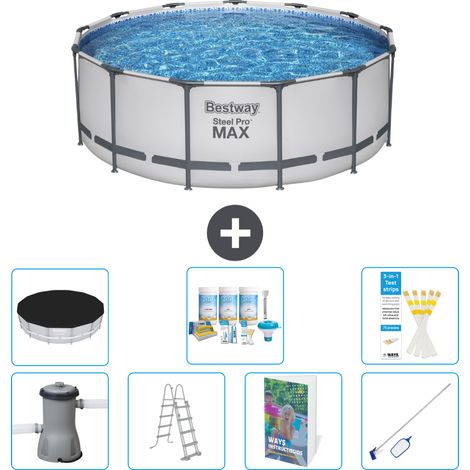 Bestway Steel Pro MAX Rund - 427x84 cm - 8-teilig S615