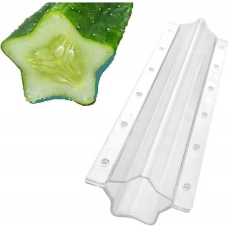 STAMPO PER CETRIOLI, ZUCCHINE E VERDURE - A FORMA DI STELLA