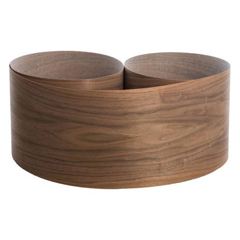 Nordlinger – Placage bois véritable noyer 25 cm x 250 cm – À coller pour meubles et étagères – Fini verni personnalisé – Intérieur (1/5)
