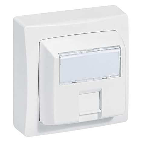 presa RJ 45 multimodale categoria 5e FTP apparecchiatura a incasso bianco LEGRAND 097618 (1/2)