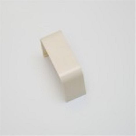 Mc Distribution – Embout de goulotte ARTICA – PVC ivoire RAL9001 – Courbé – Résistant au feu et antichoc – Installation facile