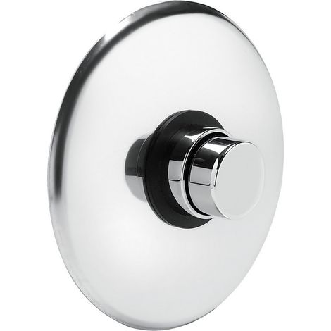 Serie MODERN Grifería empotrada de pared para ducha temporizada con mando de botón - Idral