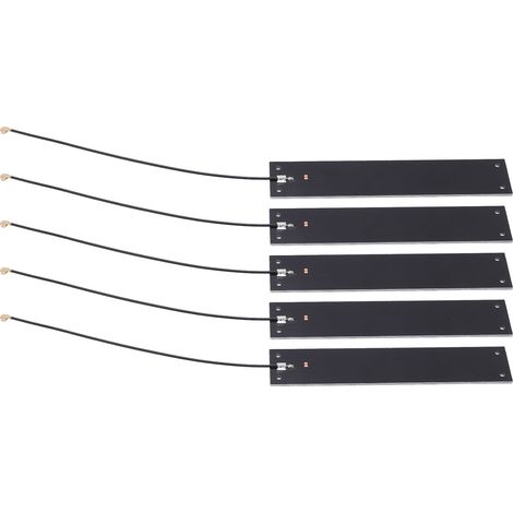 Antenne interne IPEX NZ5GPCB002 à bande complète 600-6000 MHz, gain élevé 12 dBi, lot de 5. (1/5)