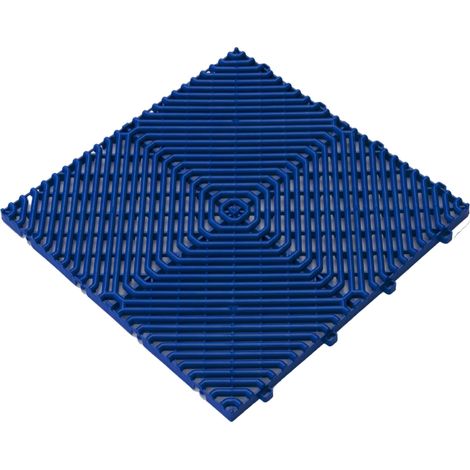 Baldosa artplast rombo alta drenaje ganchos 39.5x39.5cm (1/4)