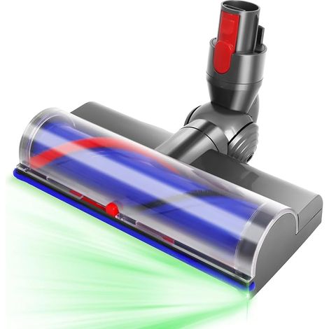 Tête de Brosses Rechange Compatible avec Dyson Aspirateur V7 V8 V10 V11 V15 SV10 SV11 SV12, Tête de Nettoyage Direct une Flexibilité de 180° pour Nettoyage en Profondeur Des Tapis et des Sols Durs (1/5)