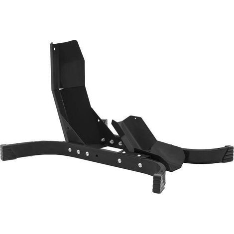 Moto Blocco Ruota ConStands Easy-Plus Cavalletto Anteriore a 21 Pollici nero-opaco