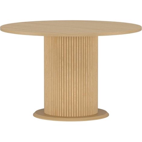 Table à Manger Design "Reko" 120cm Naturel