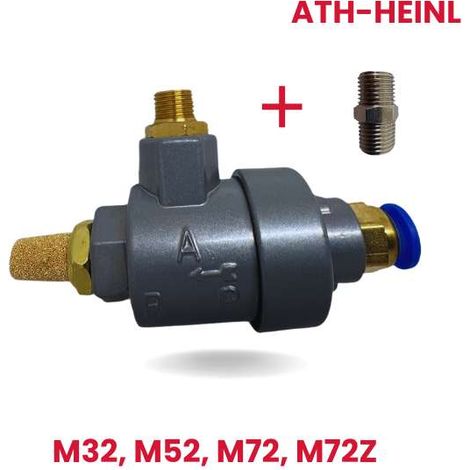 Ricambio ATH-Heinl: Valvola di sicurezza per stallonatore a sgancio rapido + connettore (alluminio tipo A3) M32, M52, M72, M72Z (1/5)