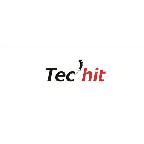 TEC HIT 176015 - Roue gonflable - 251 x 80 mm - Axe 20 mm (1/2)