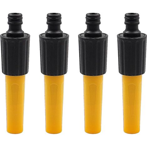 4 pièces Buses de Tuyau, Pistolet de Tuyau d'arrosage pour Ajuster Le débit d'eau pour l'arrosage des Plantes, de la pelouse, du Jardin, du Lavage de Voiture, de la Douche des Animaux Domes (1/5)