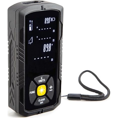 Velleman Medidor Láser Digital negro preciso y compacto (1/5)